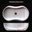 Bathroom Vessel Sink With Pre-Drilled Drain Hole-120423604