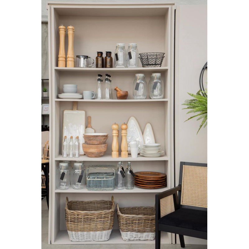 Brambly Cottage Surrey Decorative Basket, Grey