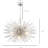 Baskin 12 - Light Dimmable Sputnik Sphere Chandelier-2096899930