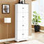 Grande armoire de rangement avec 8 portes et 4 tablettes-692953470