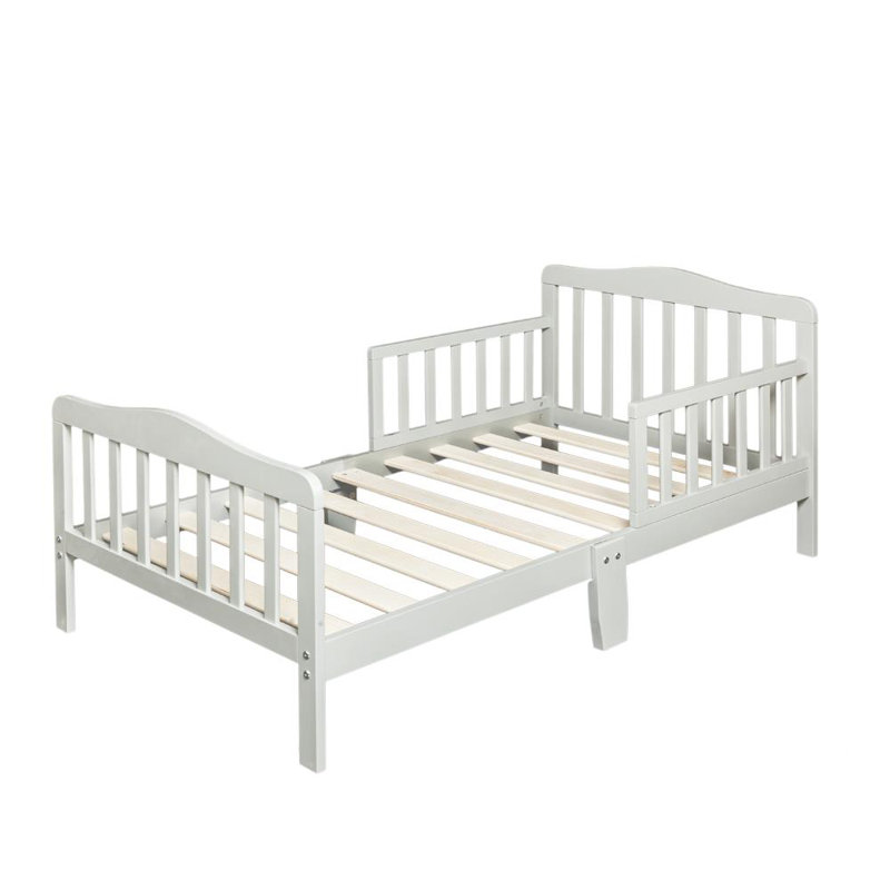 Buntine Kids Toddler Bed Toddler Beds, Gray