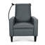 Fauteuil inclinable moderne avec support pour téléphone portable et porte-gobelet