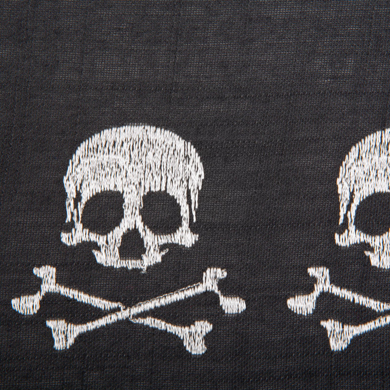 Napperon Shunk Skulls Emb 19 "