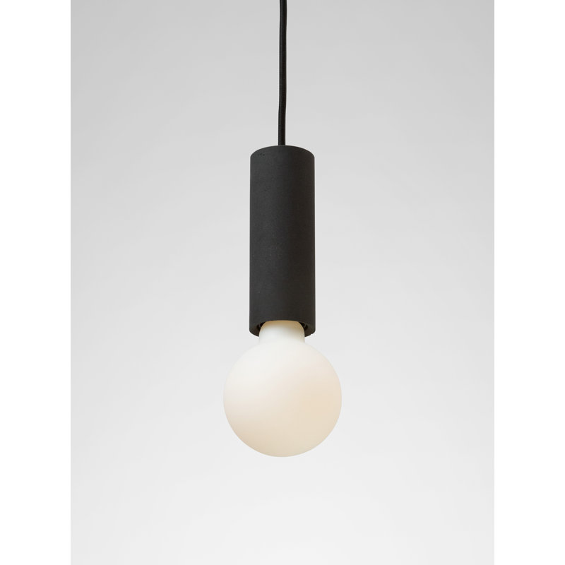 Abriona 1 - Light Bulb Pendant, Black