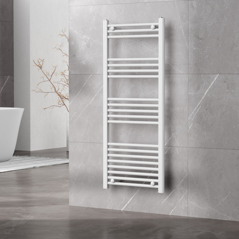 Straight Towel Rail Heated Towel Rails, White