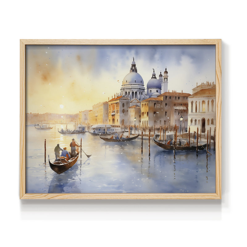 «Chirstmas Art» - CECXLV III - Reproduction encadrée - Restickable, H 11 po x l 14 po, Naturel