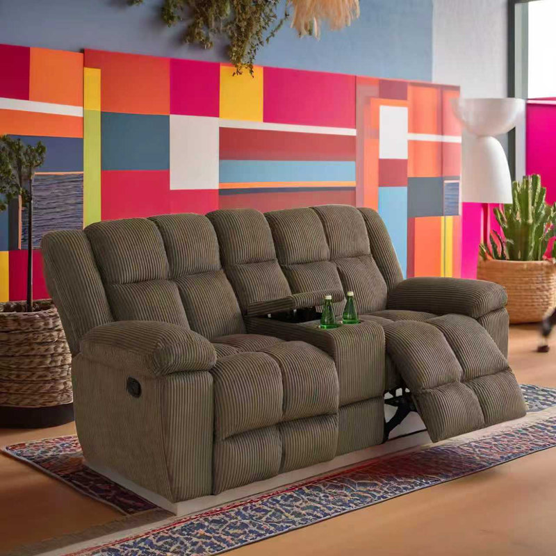 Fauteuil inclinable Cappuccino, Brun