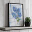 «Campanula On Linen» par Carol Rowan, reproduction d'art sur toile-863544870-863544865