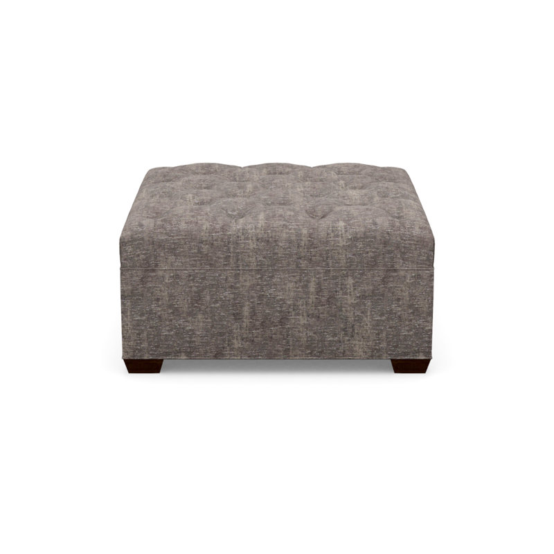 Square Ottoman, Walnut, 9637-86