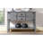 Solid Wood Console Table With Drawers, Rustic Look - 48'' Side Table, Charm, For Dining Room-346923185