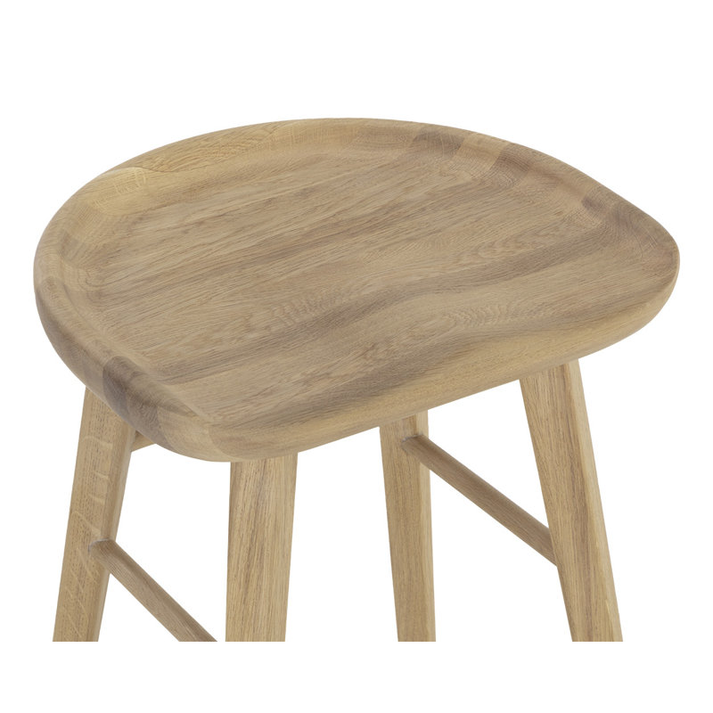 Dominic Counter Stool, Natural, Counter Stool (26.5" Seat Height)