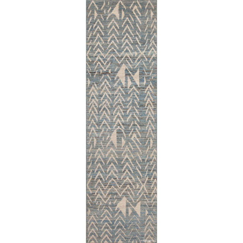 One-of-a-Kind 3' X 10'8" Hand Knotted Area Rug