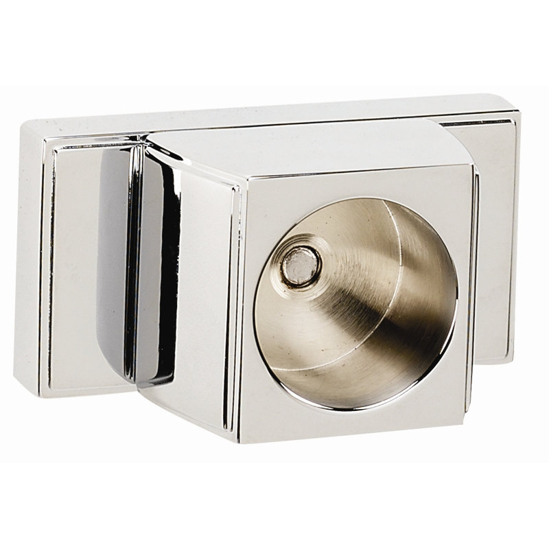 Arch Shower Rod Brackets Only, Polished Chrome