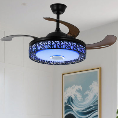 Anne-Louise 42'' Ceiling Fan with LED Lights