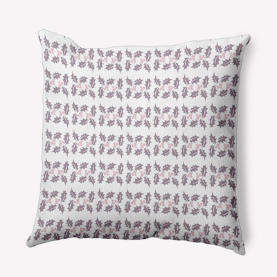 Striped Polyester Throw Pillow