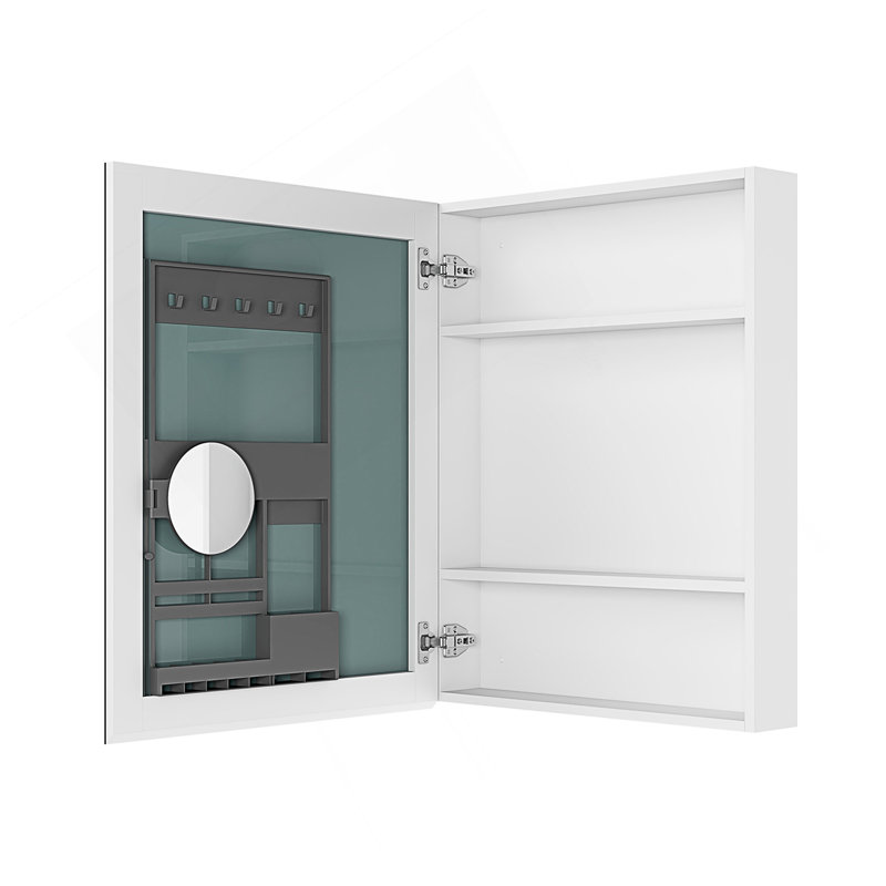 Armoire à pharmacie sans cadre Surface Mirror, L 24 po x H 30 po