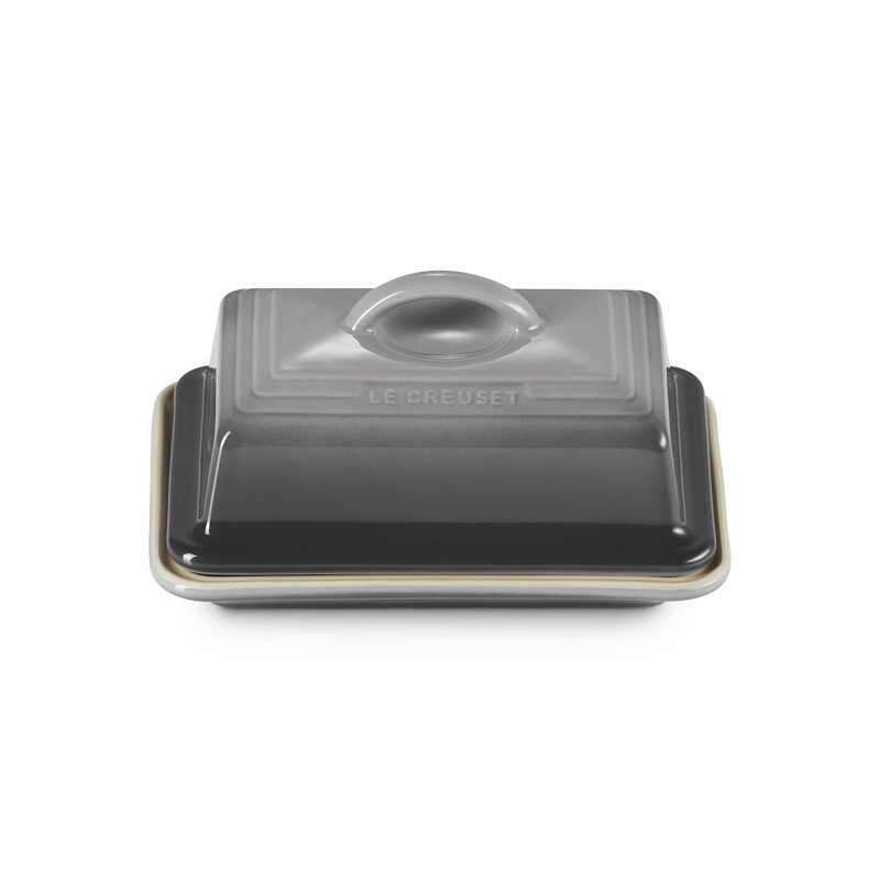 Le Creuset Breakfast Butter Dish, Flint
