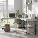 Monier L-Shape Desk
