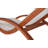 Musawwir Outdoor Wood Chaise Lounge