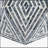 Exquisite Hexagon Garden Stool with Capiz Inlay and Diamond Design, a Stylish and Functional Accent Piece