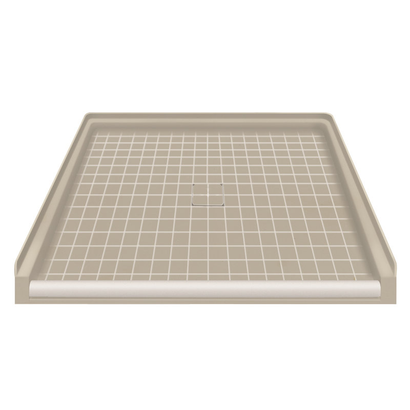 39.5'' W 37.75'' D Rectangular Single Shower Base, Sand