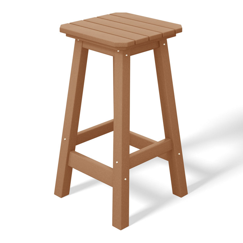 Tabouret d'extérieur Laguna, Brun clair