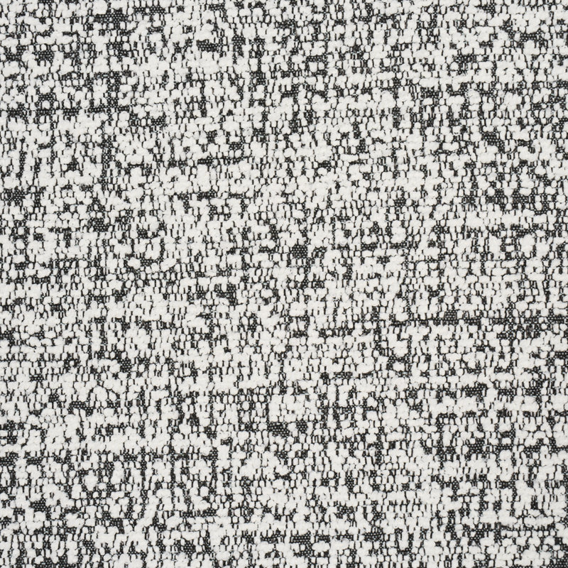 Tissu intérieur / extérieur Zuzu, Blanc / noir