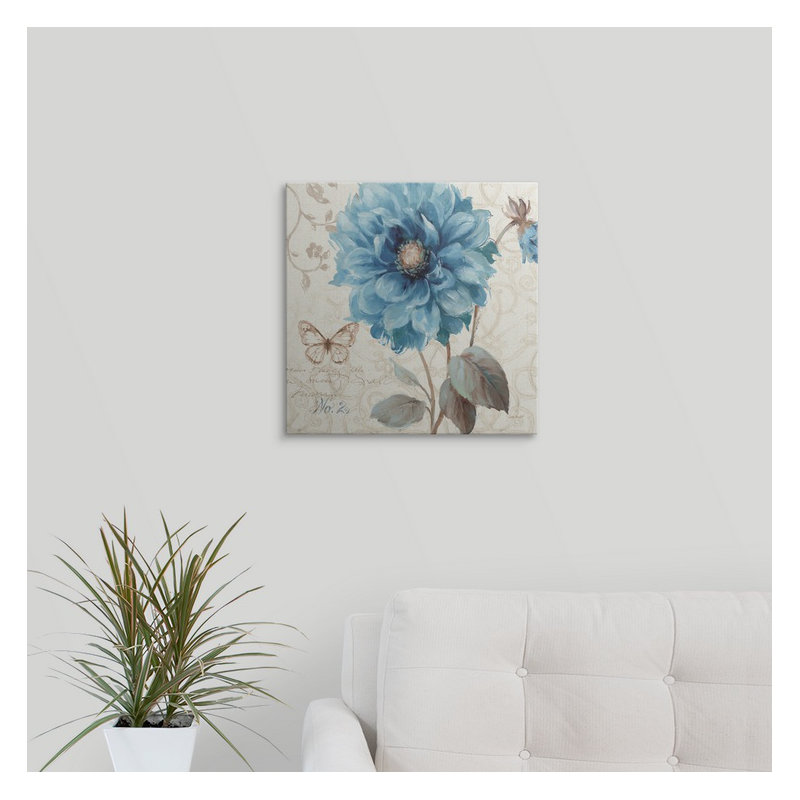 « ii » par lisa audit, impression A Blue Note, H 35 po x l 35 po x P 1,5 po, Toile