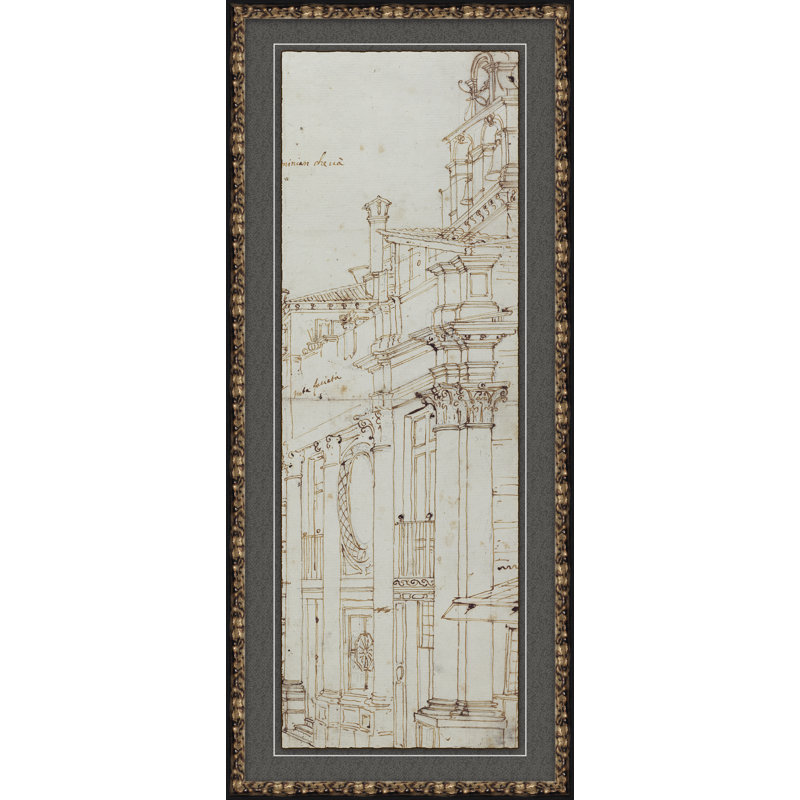 Da Vinci Dessin - Peinture encadrée sur papier