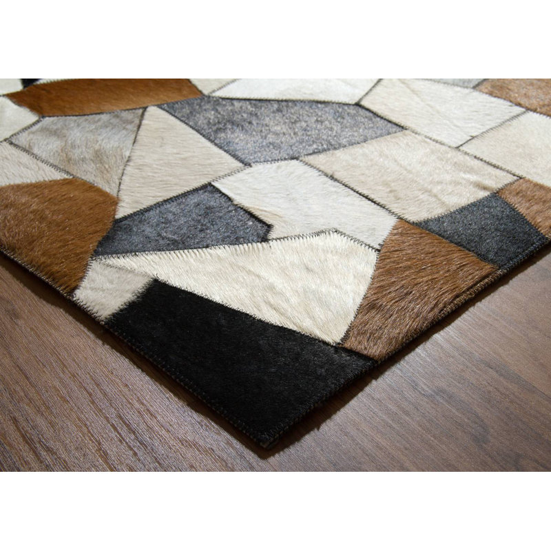Stockett Geometric Area Rug, Rectangular 120 x 180cm