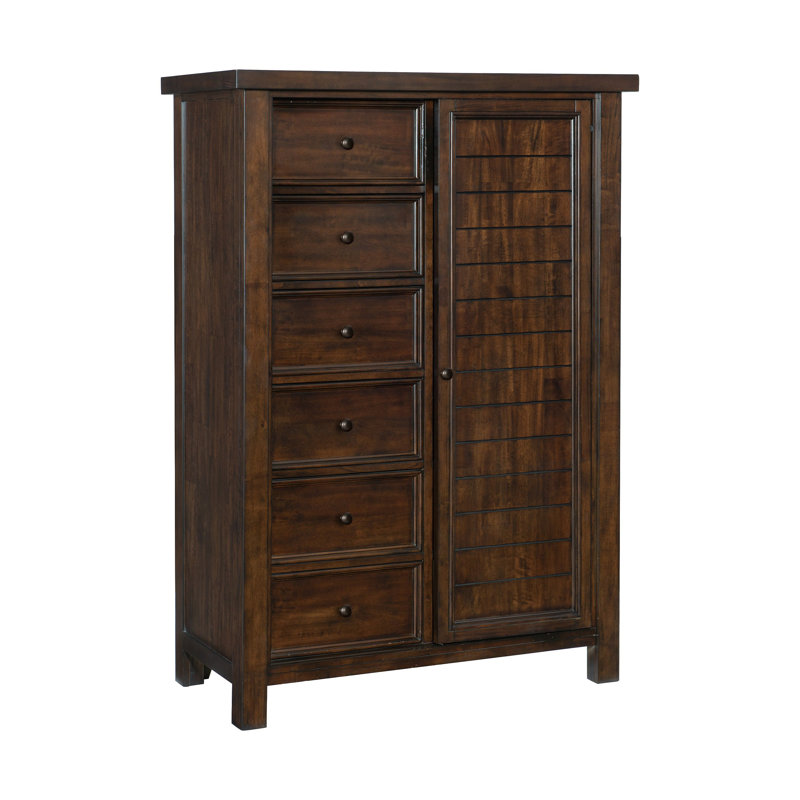 Classeur transitionnel classique avec 8 tiroirs et tablettes de rangement pour meubles de chambre à coucher 1 pièce, sans assemblage