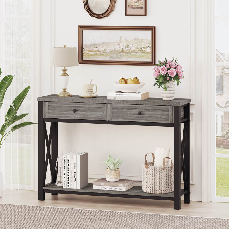 Console de 47,24 po Aust, Chêne gris