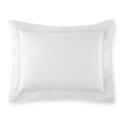 Taie décorative 100% coton blanc virtuose