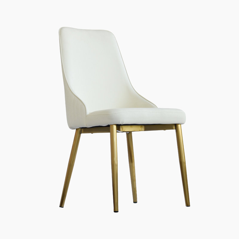 18.9 " H Faux Leather Upholstered Side Chair