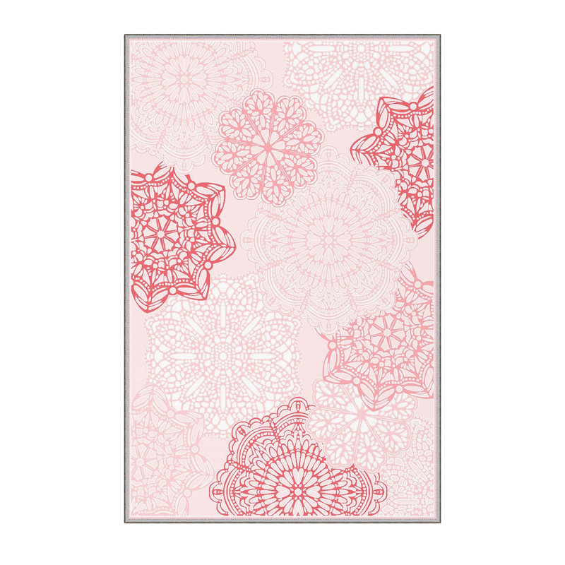 Premium 3D Printed Area Rug, 1% Polyester, Antibacterial, Non-Slip PVC Felt Bottom | 8 mm Pile Height, Machine Washable, Durable & Stylish for Living Room, Bedroom, & Home Décor