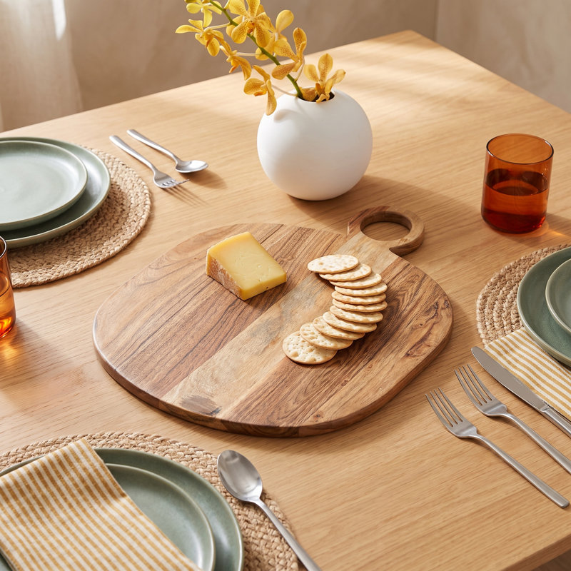 Joss & Main Bladen Wood Cheese And Cutting Board