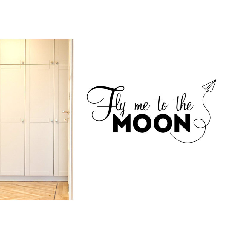Wall Decal, Medium, Black