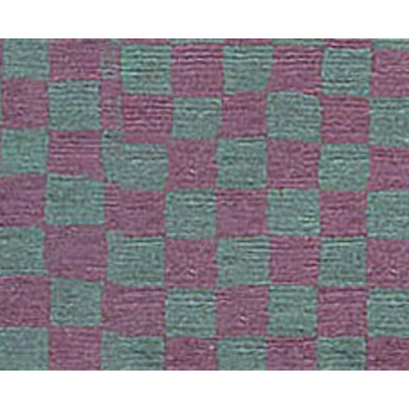 Tibetan Wool Checkered Area Rug