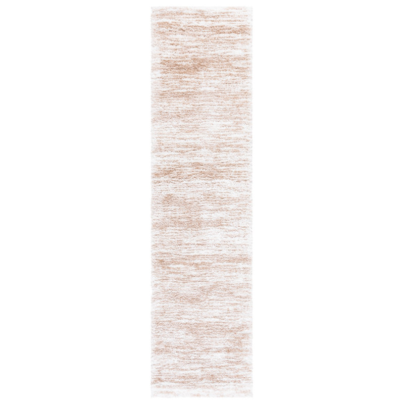 Kaleya Tahoe Shag Performance Abstract Rug, Runner 2' x 8'
