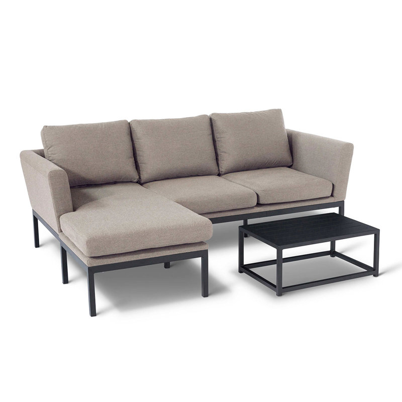 Galion 4 - Person Seating Group with Cushions, Taupe