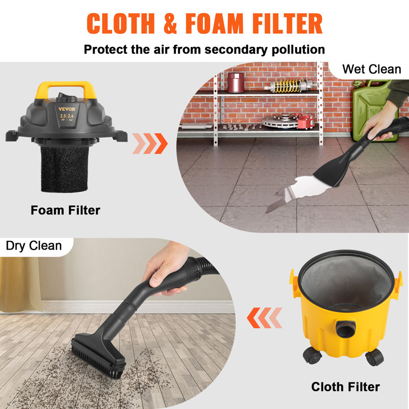 VEVOR Plug-in Dry Vacuum