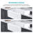 24'' L Single Bowl Ceramic Kitchen Sink