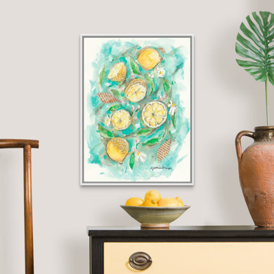 Reproduction d’art sur toile, "make Lemonade" par Jessica Mingo