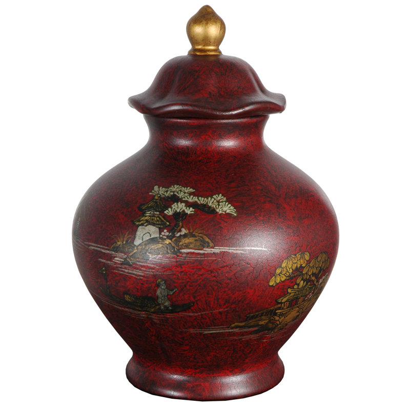 Temple Decorative Urn