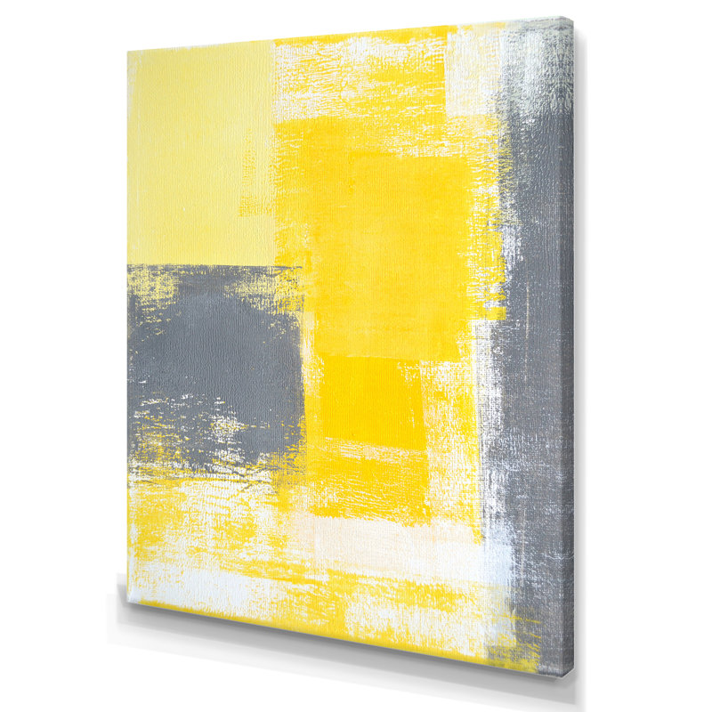 Art moderne gris et bleu II 2PT47712, H 20 po x l 12 po x P 1 po