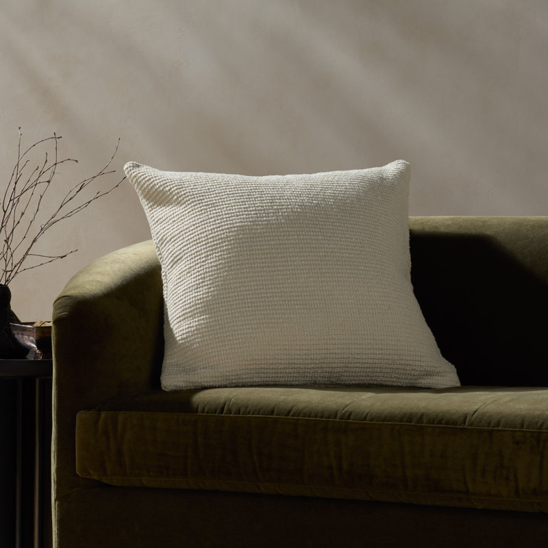Coussin décoratif Jeremiah Brent x Loloi Bedford, Ivoire ivoire