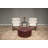 Schwarz Upholstered Ottoman
