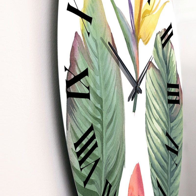 Horloge murale tropicale, Petit