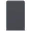 Lars 34.5cm W Steel Bedside Table-1507519681
