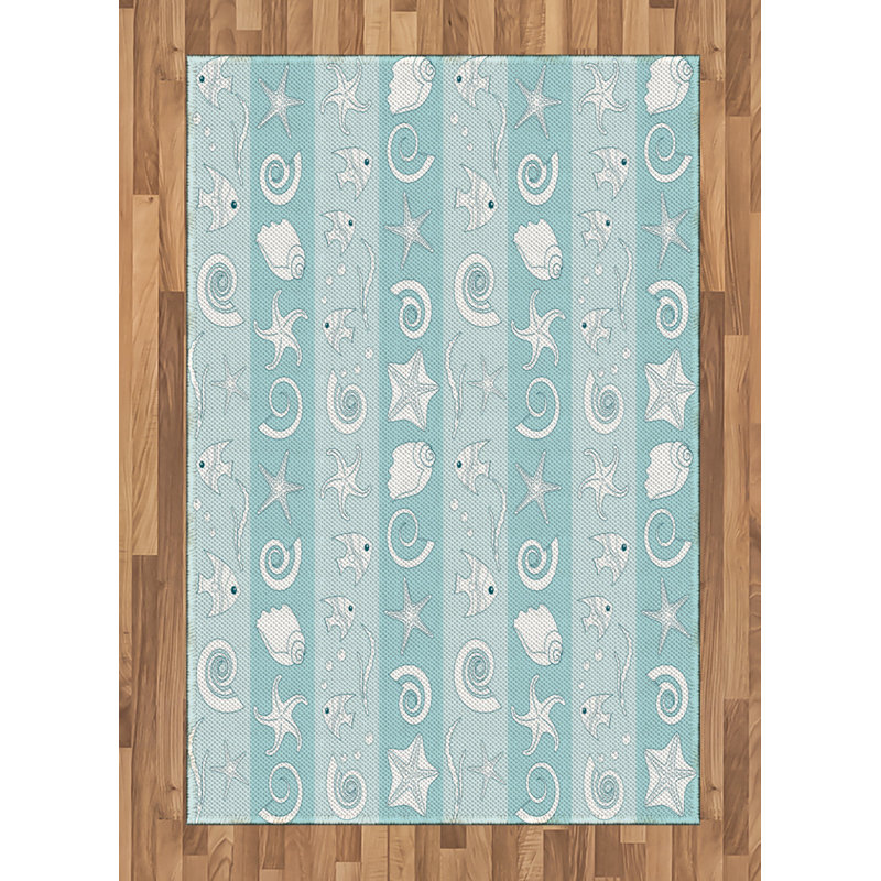 Earp Animal Print Hand Woven Area Rug, Rectangle 120 x 180cm